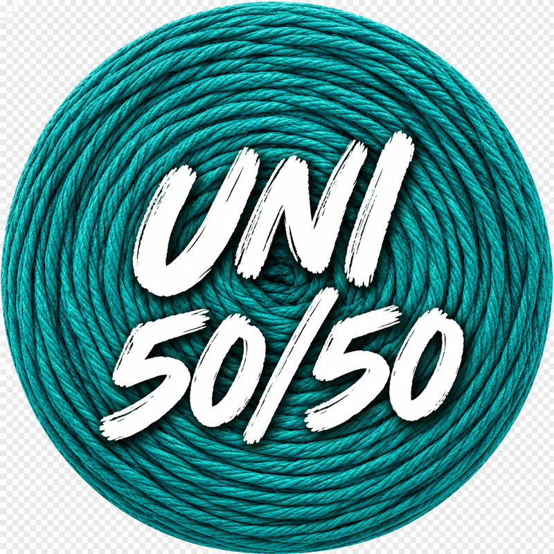 UNI 50 % Baumwolle / 50 % Polyacryl