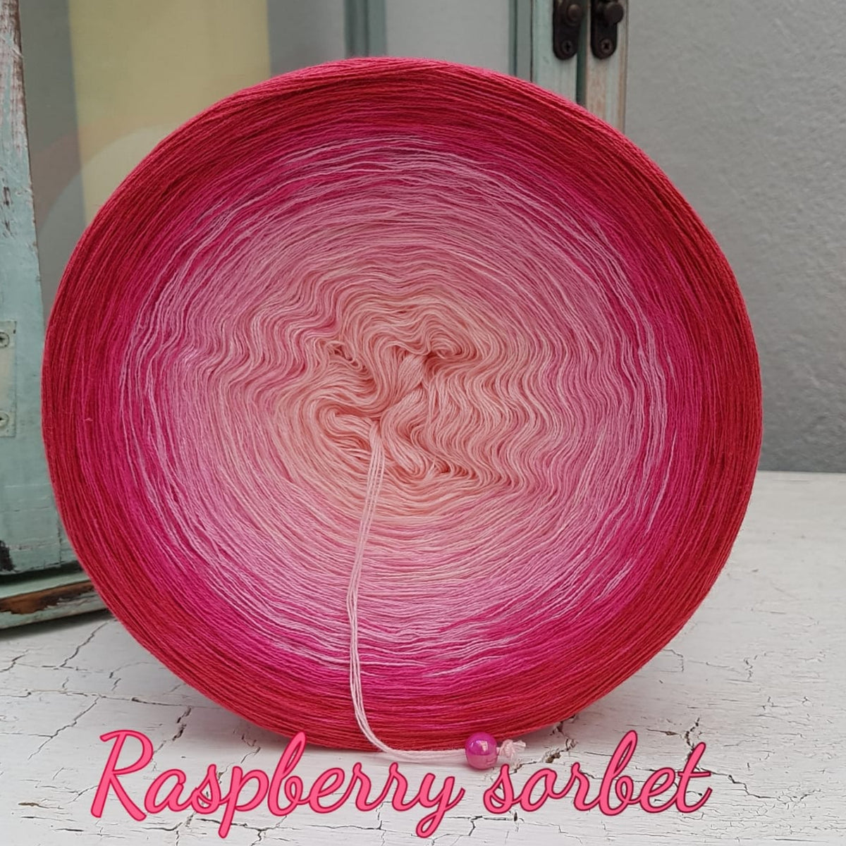 Raspberry sorbet